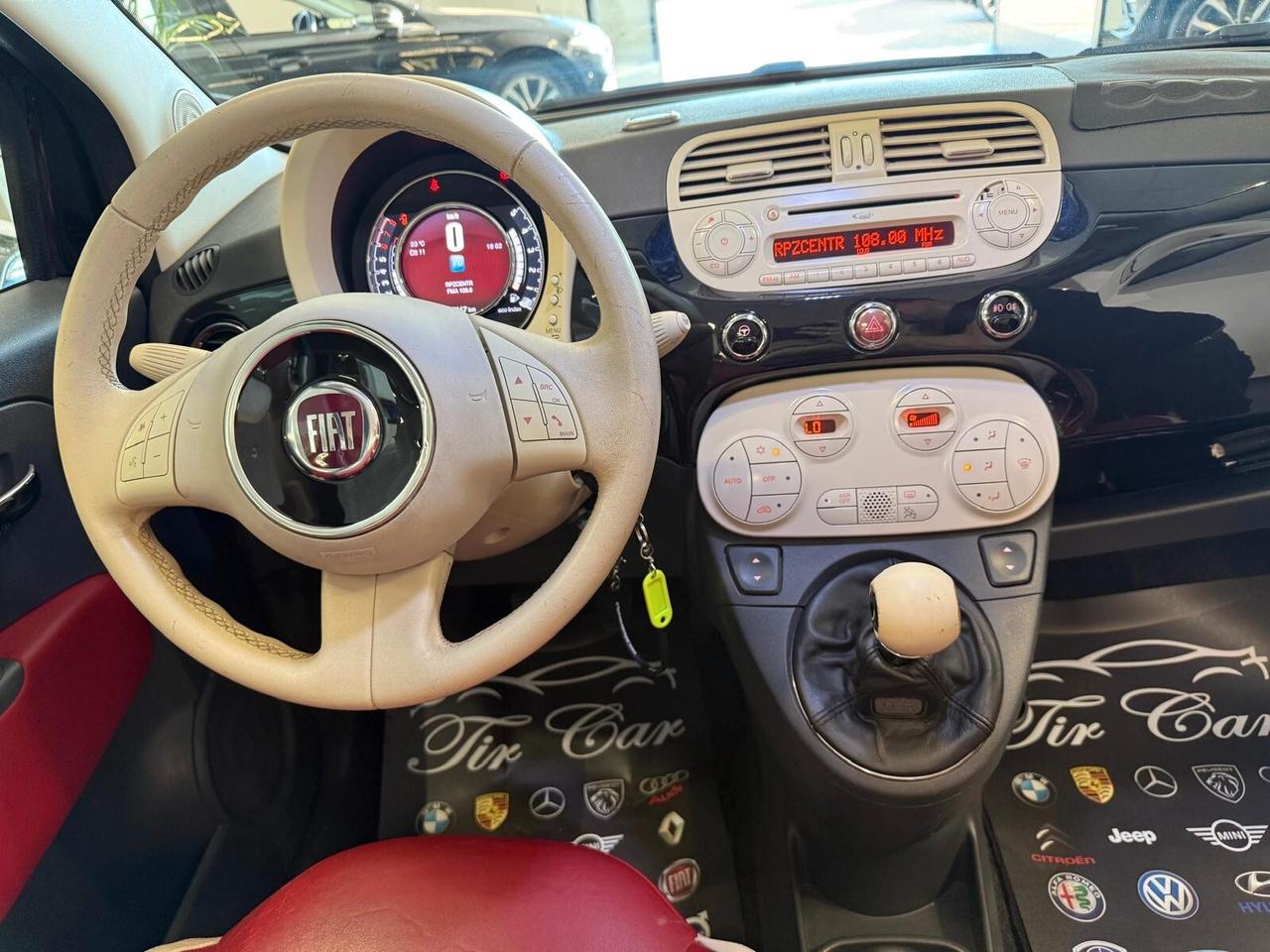 FIAT500C LOUNGE 1.2 69CV PELLE CRUISE ANNO 2015
