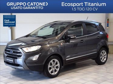 FORD EcoSport 1.5 ecoblue Titanium s&s 100cv my19 del 2019