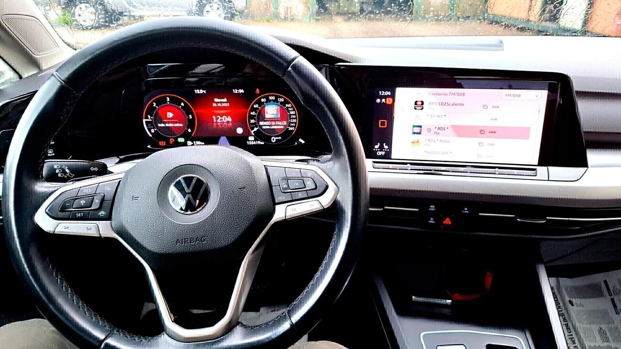 VOLKSWAGEN GOLF 8 2.0 TDI 150 CV DSG SCR Style