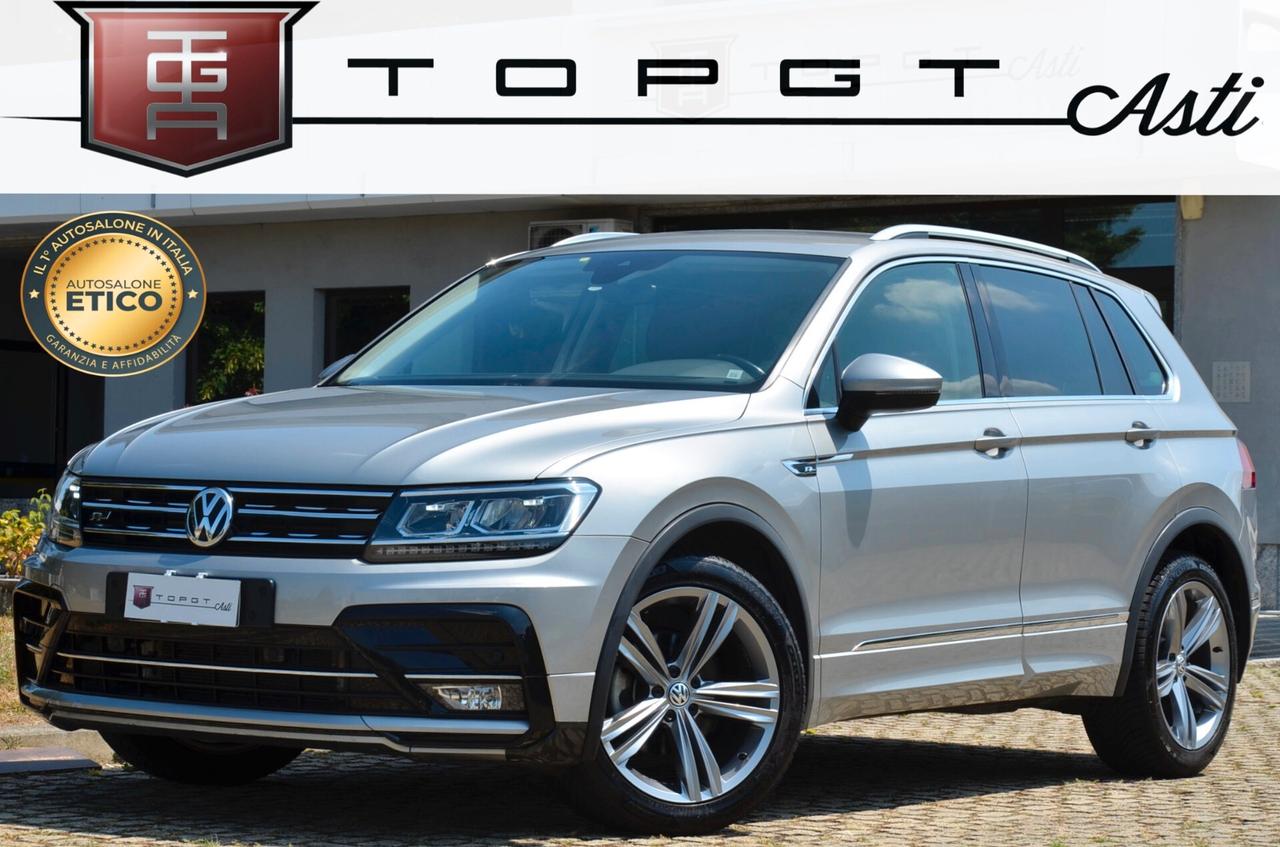 VOLKSWAGEN TIGUAN 2.0 TDI ADVANCED R-LINE 150cv DSG, UFF ITALIANA, EURO 6D, FARI LED, APPLE ANDROID, PERMUTE