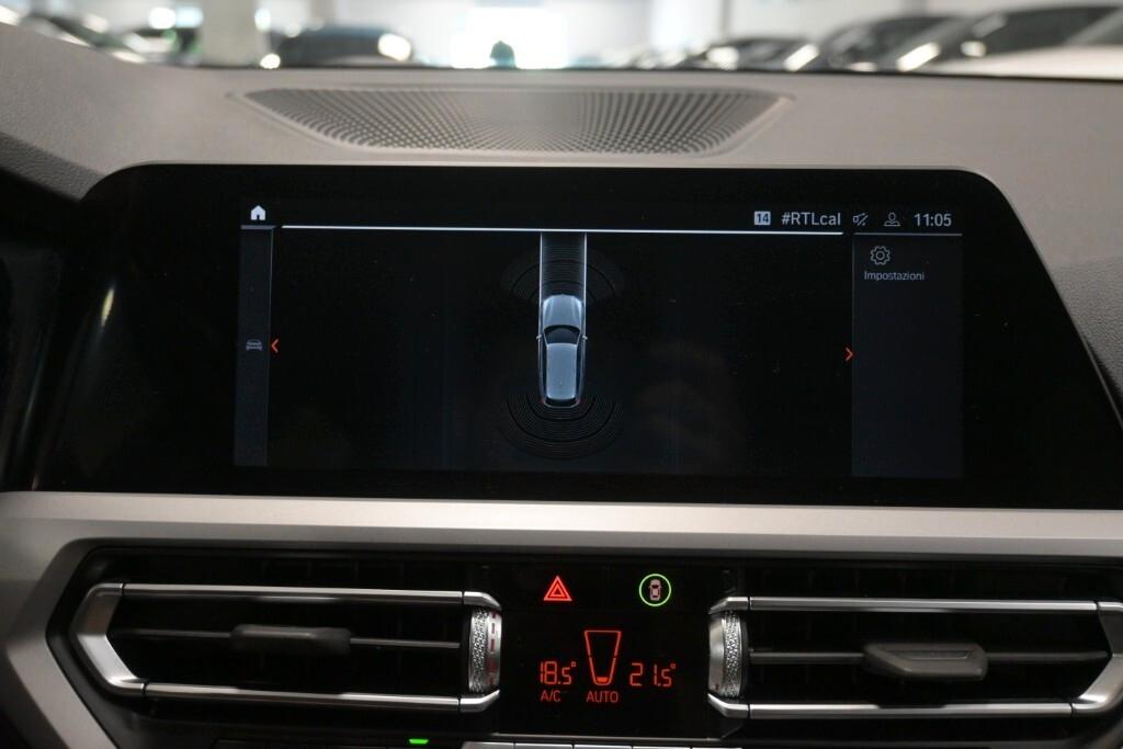 BMW 318D TOURING 150CV STEPTRONIC 48V BUSINESS ADVANTAGE ( FARI LED - BMW DIGITAL COCKPIT - CLIMA TRIZONA - CRUISE - NAVI - PDC )