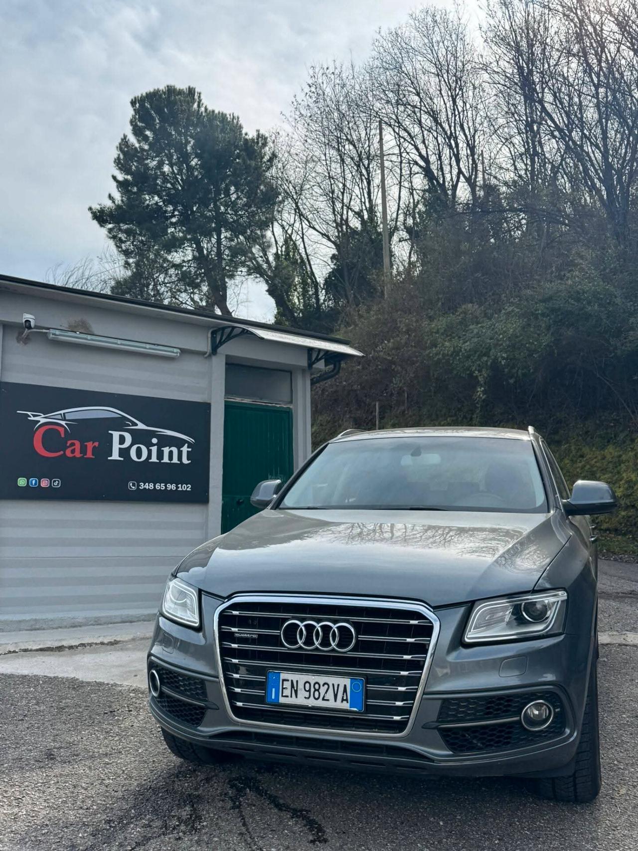 audi Q5 3.0 v6 245cv gancio traino