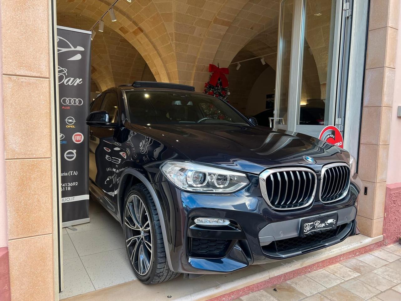 BMW X4 M-SPORT X 2.0 X-DRIVE 190CV TETTO PELLE NAVI ANNO 2019