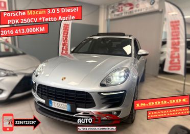 Porsche Macan 3.0 S Diesel PDK 250CV *Tetto Aprile