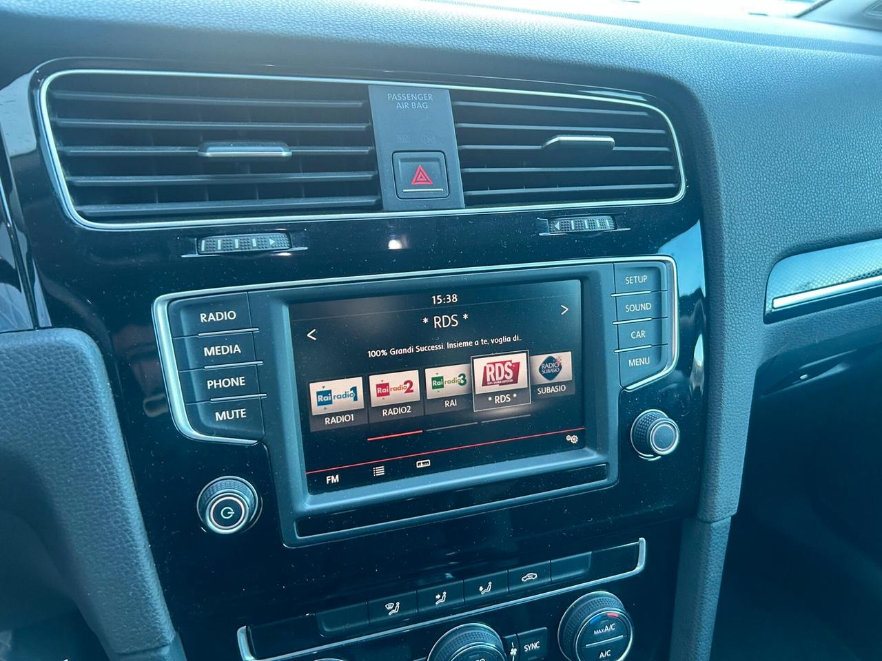 VW Golf 7 1.4 TGI SOLO RIVENDITORI 2015