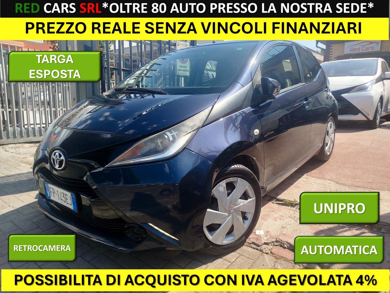 TOYOTA AYGO AUTOMATICA* PREZZO VERO* UNIPRO- KM CERTI