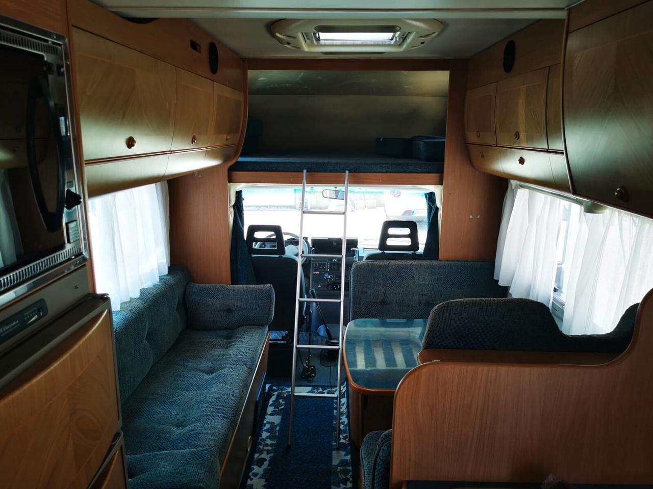 camper mansardato mobilvetta ICARO S4