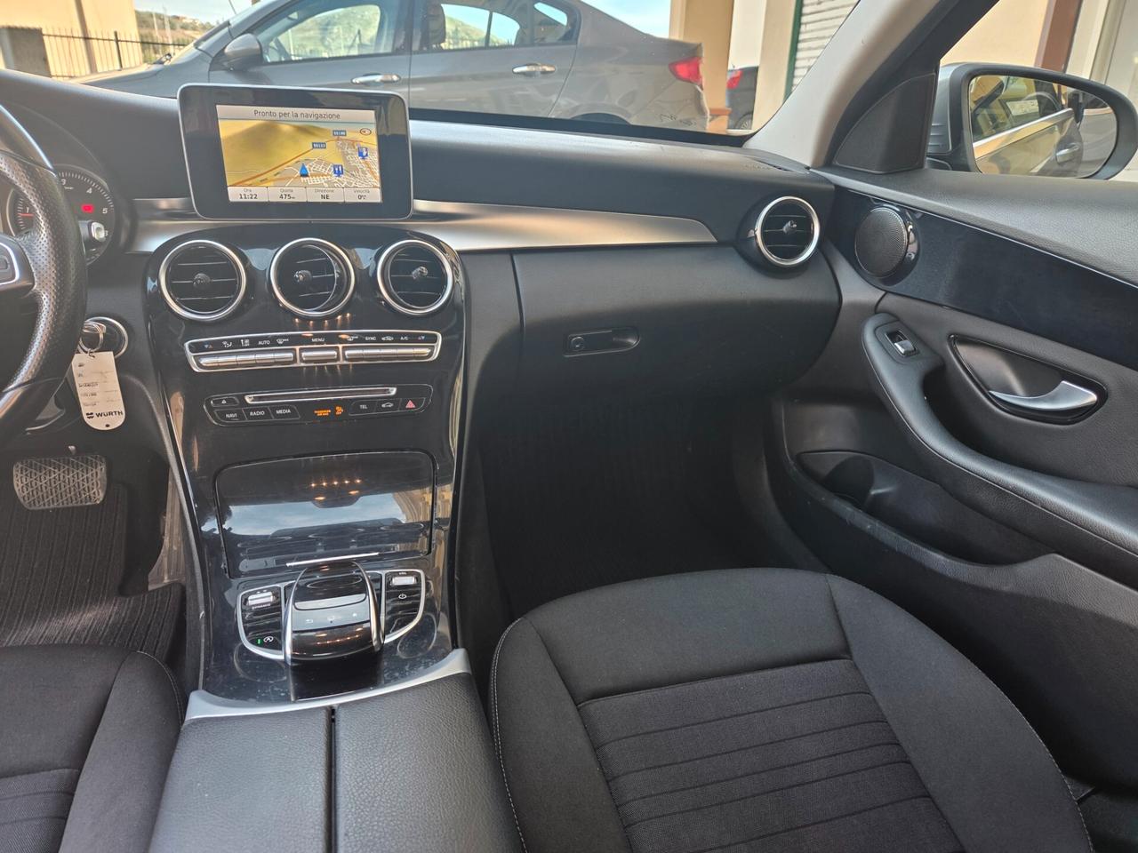 MERCEDES C220 2.2 170 CV LED FULL OPT KM CERTIF