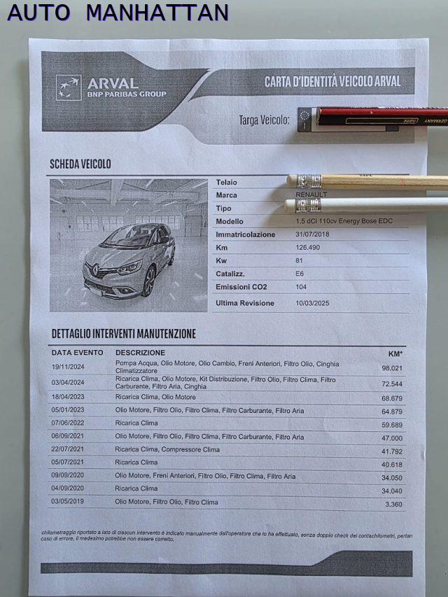 RENAULT Scenic Scénic 1.5 dci Energy Bose