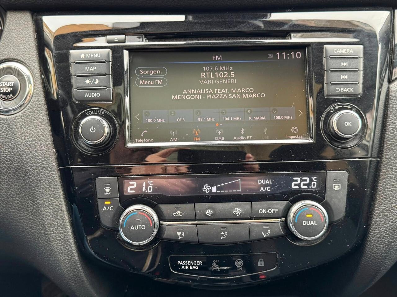 NISSAN QASHQAI 1.5 DCI 115 CV N-TEC TETTO+NAVI+RETROCAMERA