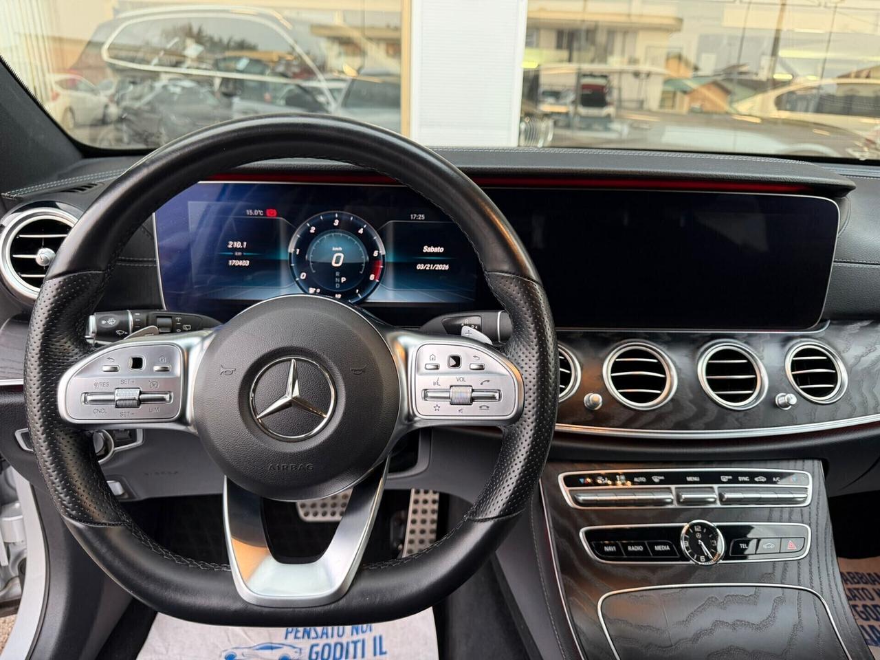 Mercedes E 220 d S.W. AMG Line 4M. Premium Plus 2018