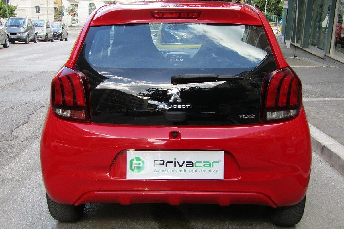 PEUGEOT 108 VTi 72 5 porte Active