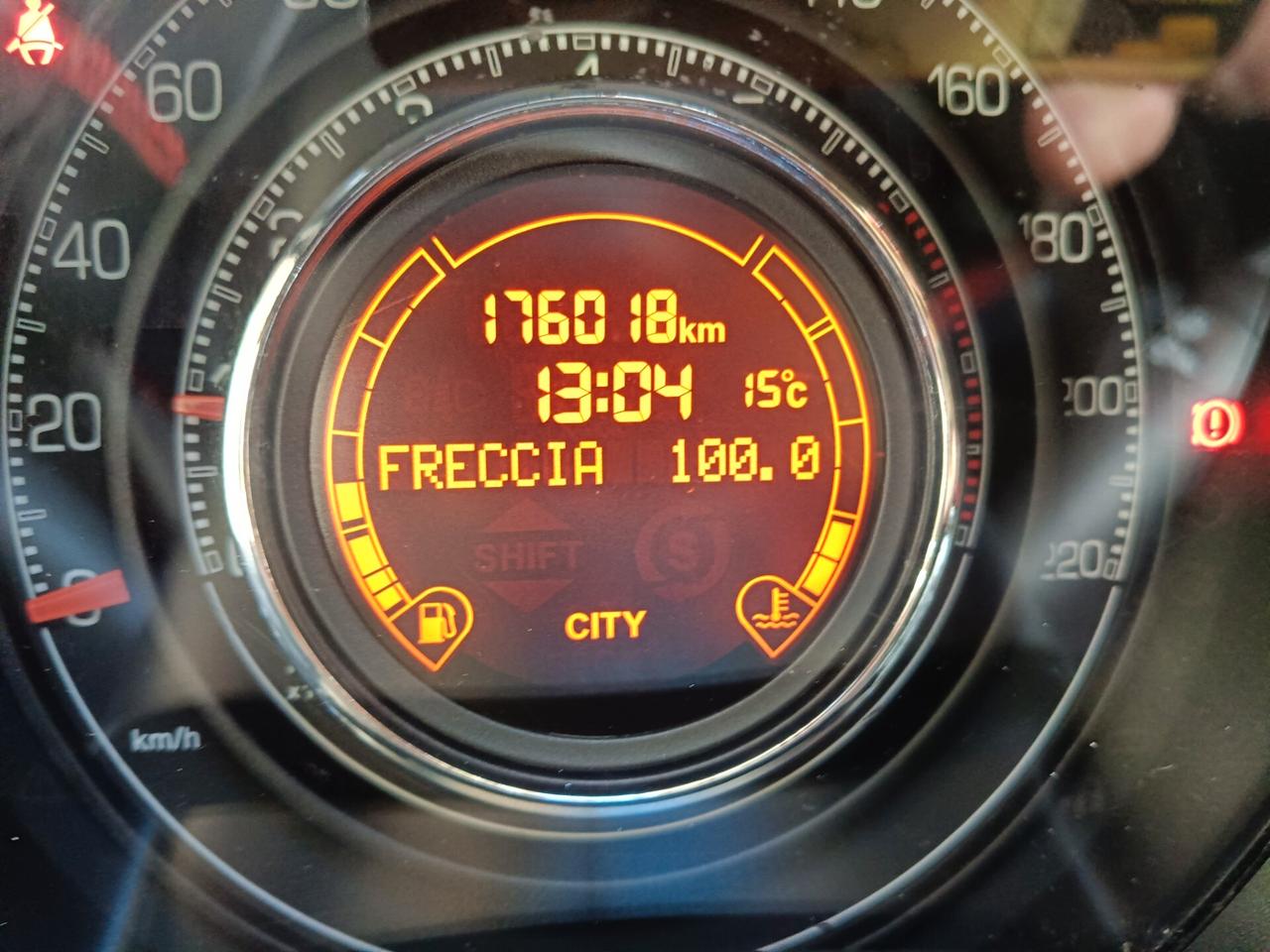 FIAT 500"S" 1.2 GPL -NEOPATENTATI-(GPL 2034)Euro6490