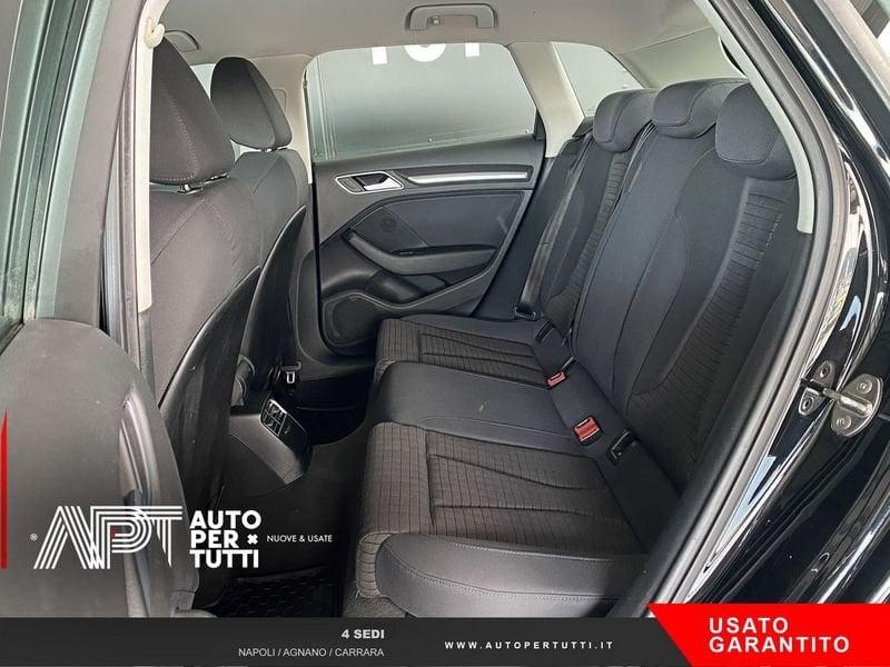 Audi A3 A3 Sportback 1.6 tdi Ambition 110cv s-tronic E6