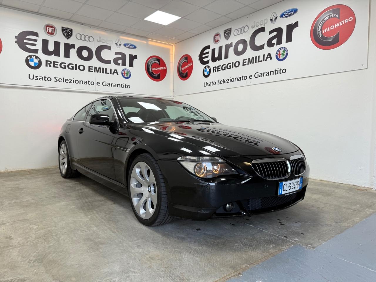 Bmw E63 645Ci cat 4.4 V8 333CV MANUALE 01/2004 ISCRIVIBILE ASI