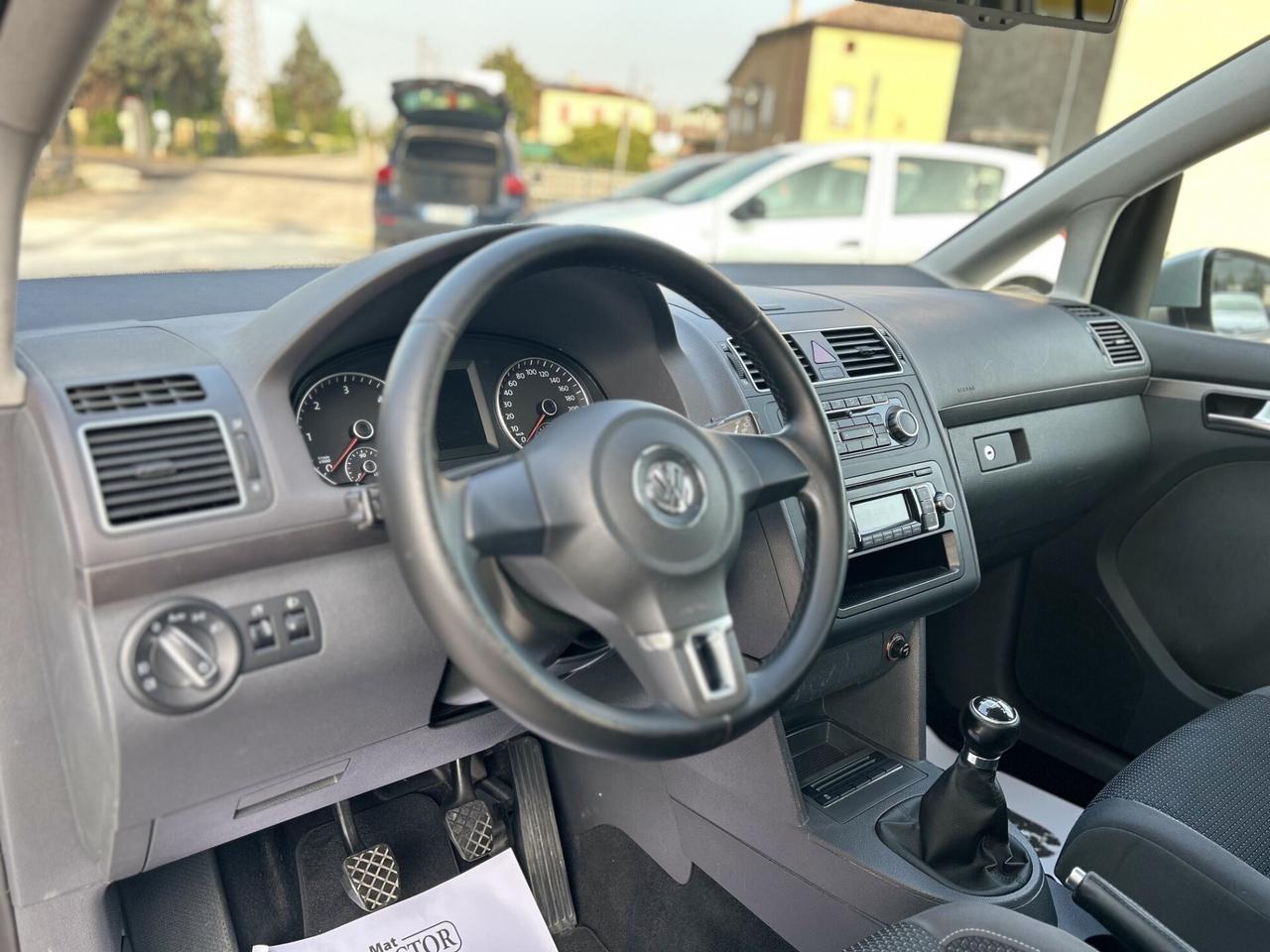 VOLKSWAGEN TOURAN 1.6 TDI 105CV 7 POSTI OK NEOP.