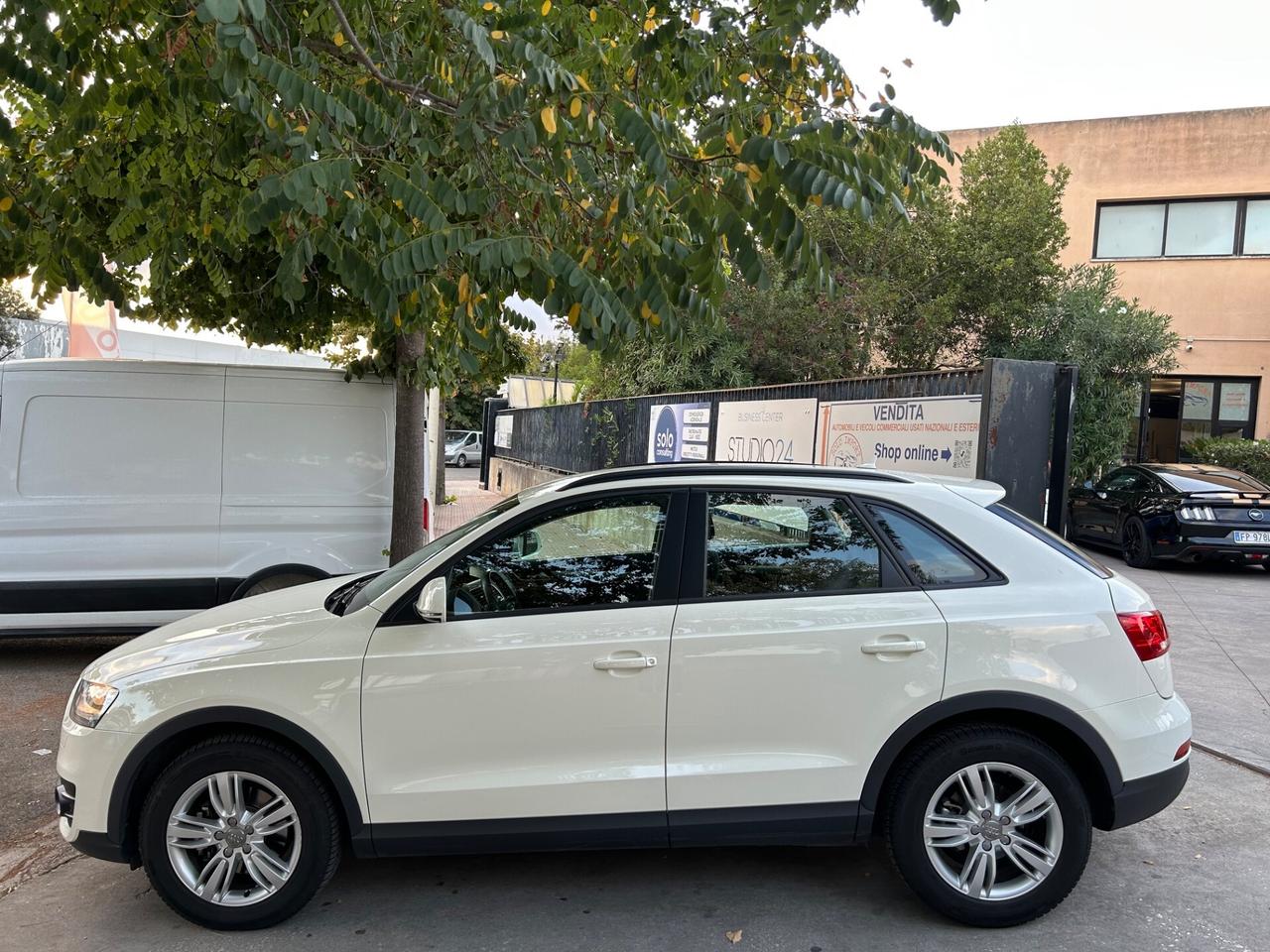 Audi Q3 TDI KM.80.000! Gancio traino