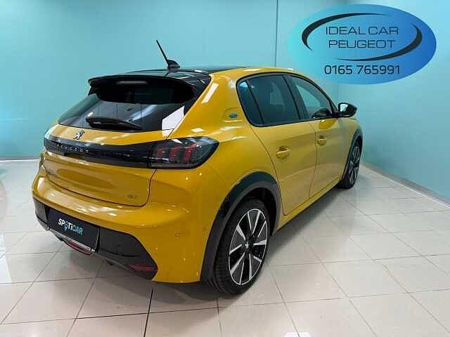 Peugeot 208 motore elettrico 136 CV 5 porte GT Line