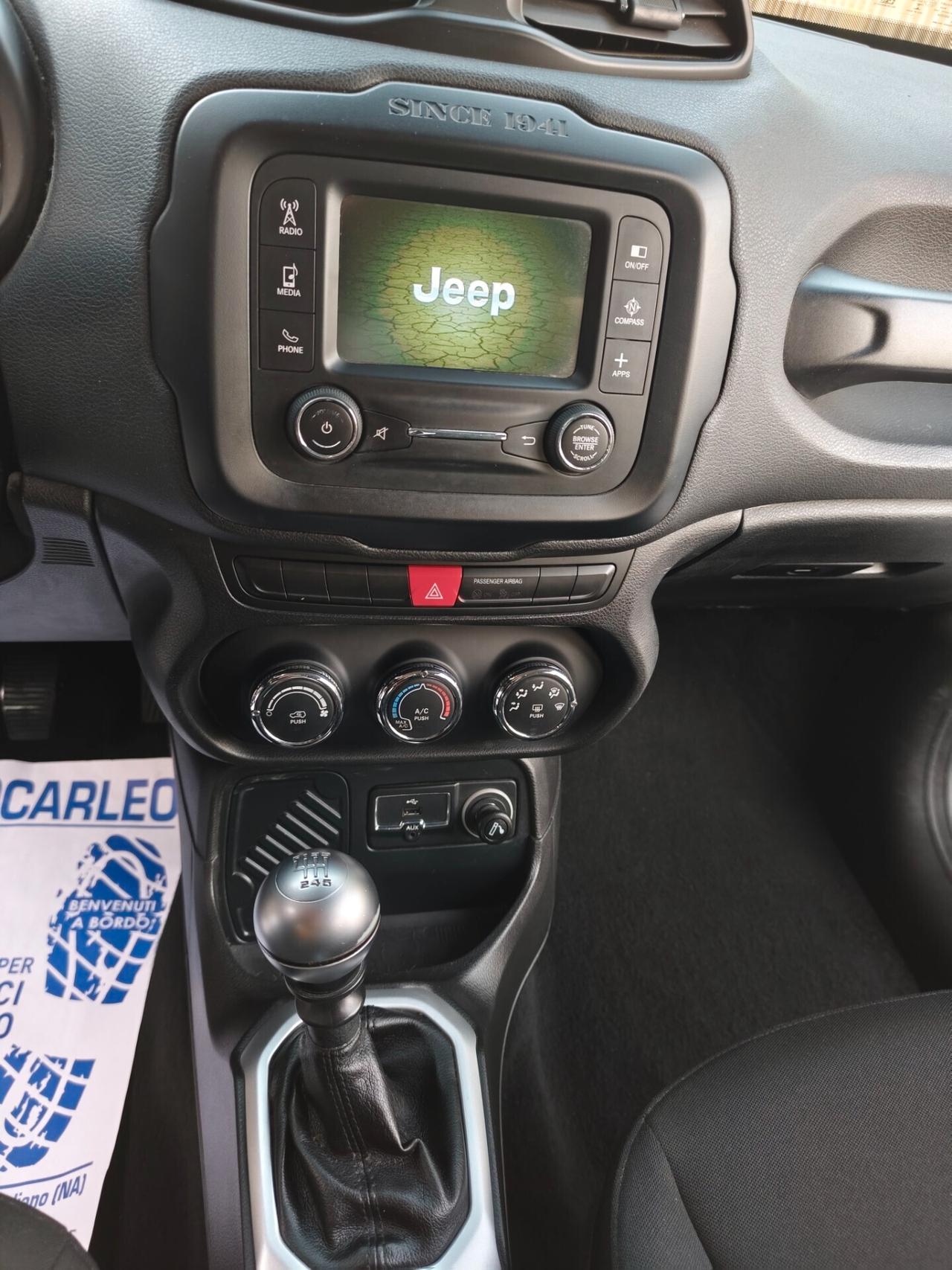 Jeep Renegade 1.6 Mjt 120 CV GARANZIA 12 MESI