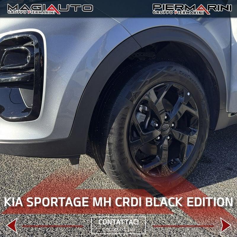 KIA Sportage 1.6 CRDI 136 CV 2WD Mild Hybrid Black Edition