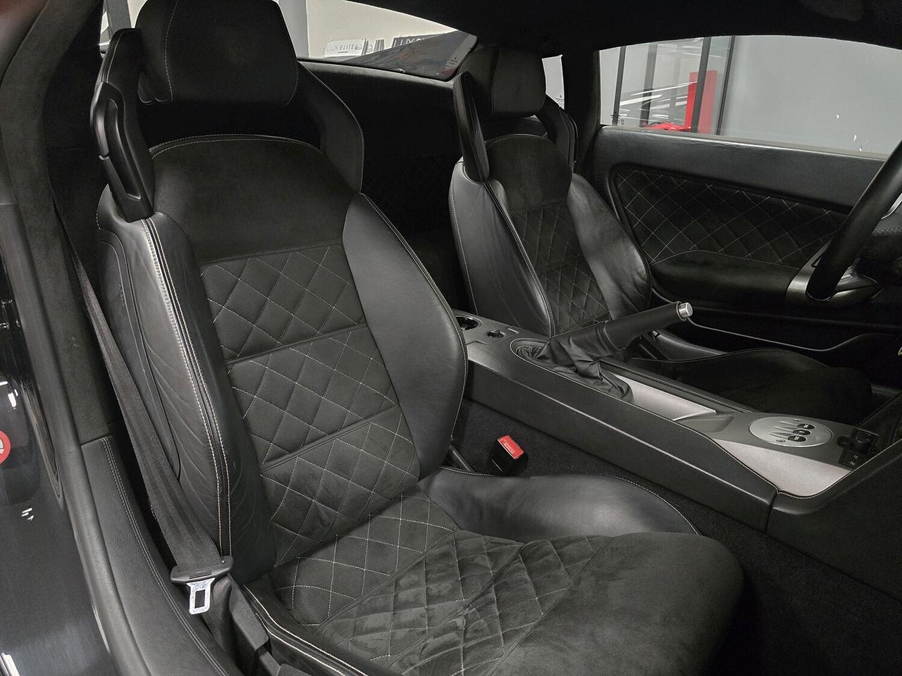 Lamborghini GALLARDO COUPE 5.2 V10 LP 560-4 E-GEAR FULL BLACK _ COMPLETAMENTE ORIGINALE _ ALCANTARA _ LIFT _ SERVICE BOOK _ CERCHI 19 CALLISTO