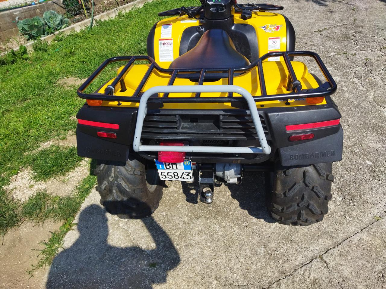 Bombarder quad Traxter 500 4x4 ridotte retro
