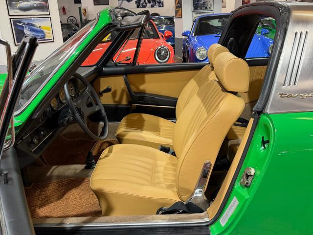 PORSCHE 911 Targa 2.2T Conda Green-Pelle Beige-Service book