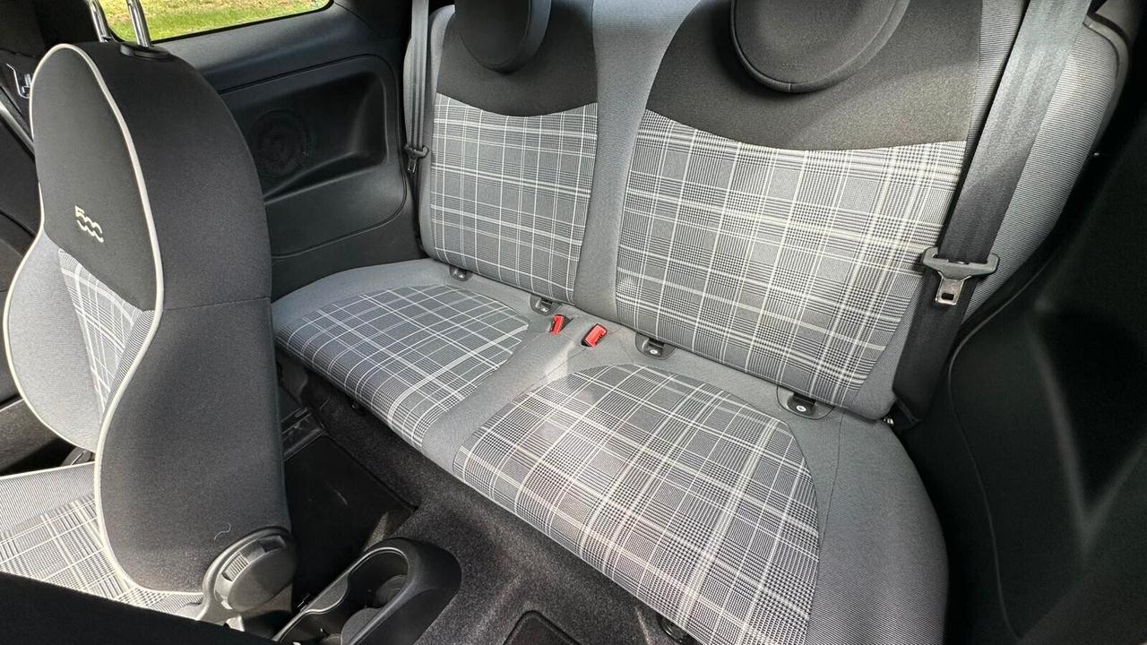 Fiat 500 0.9 TwinAir Turbo 85 CV Lounge NEOP 2019 PERFETTA leggi testo