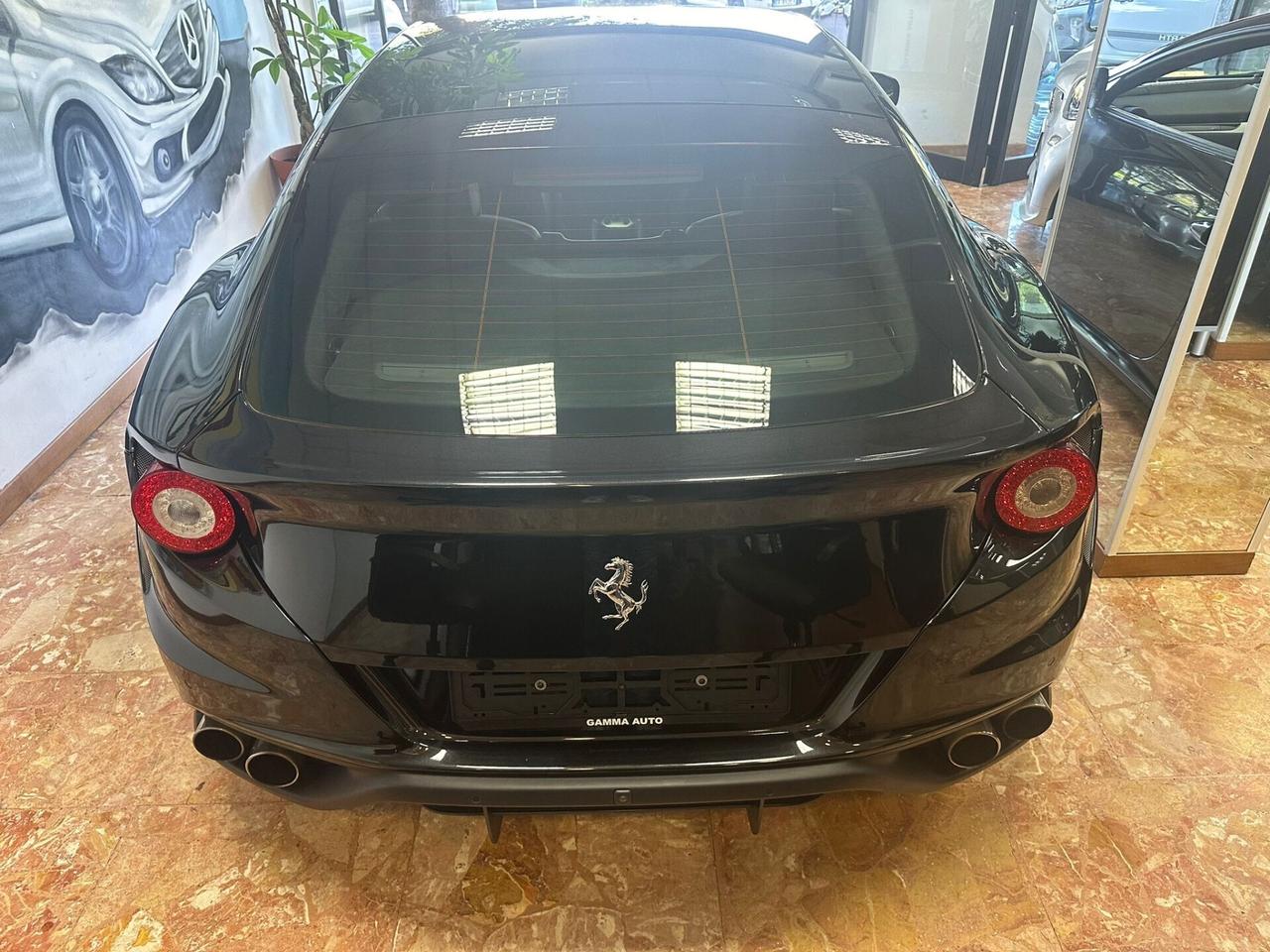 FERRARI FF V12 F1 NERO MET PELLE NERA NAVI KAMERA TETTO PANORAMICO LIFT 24 MESI POWER FERRARI FATTURABILE IVA 135.000 NETTO EXPORT