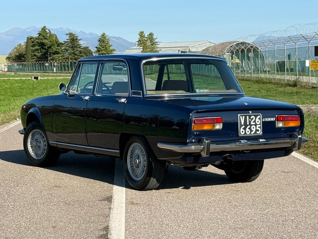 Alfa Romeo 2000 TARGA ORIGINALE