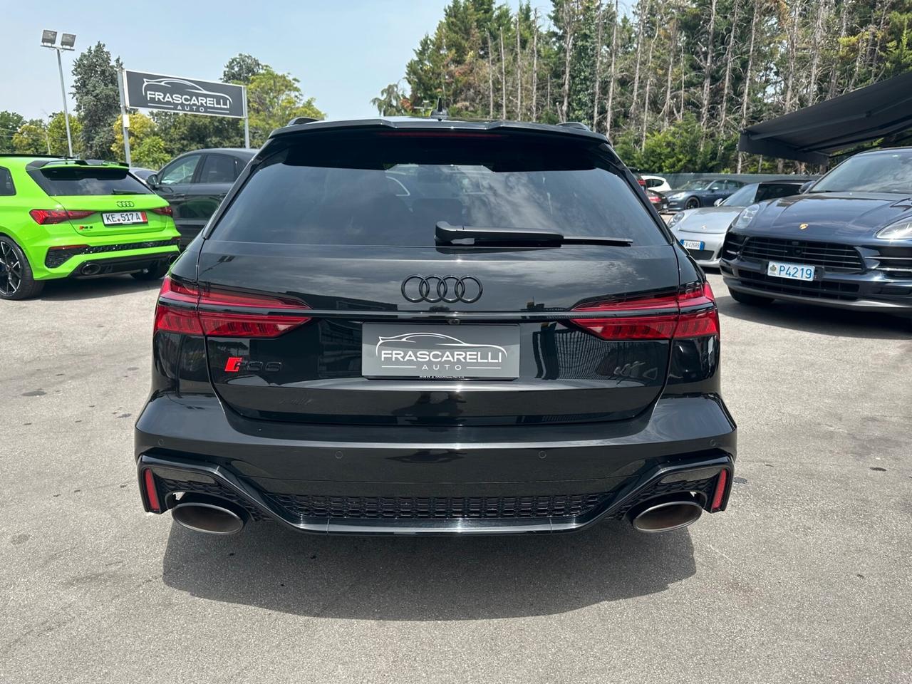 Audi RS6 Avant /carboceramici/tetto/4stz/pelle cuoio/scarico/head/strafull