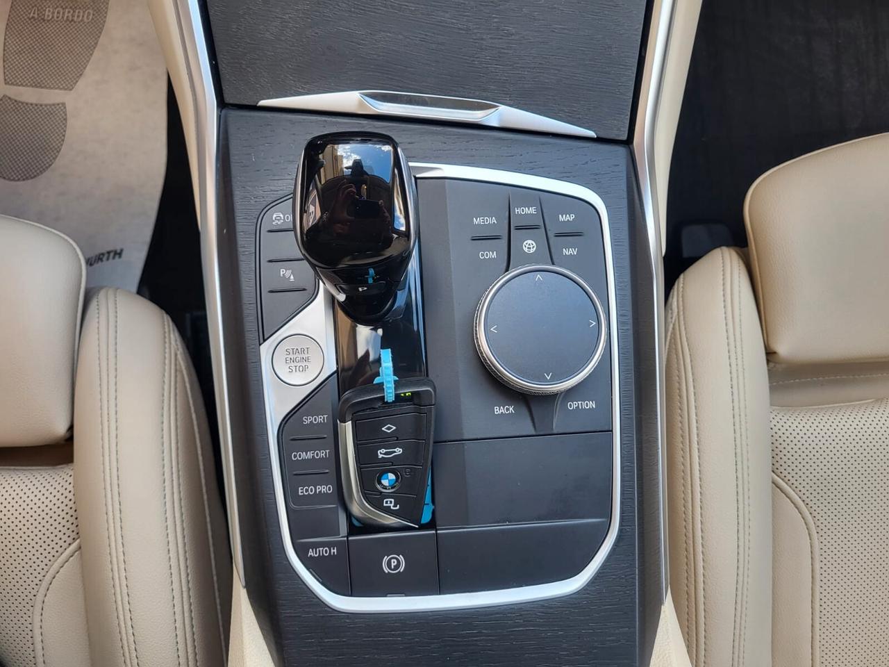 Bmw 318 D 48V Touring Luxury+Pelle+Vetri Oscurati...