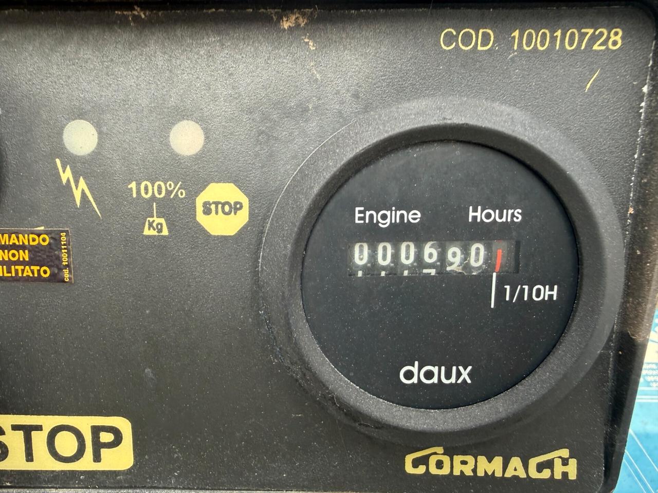 Mercedes Benz Atego 1523 Cassone + Gru Cormach 8700