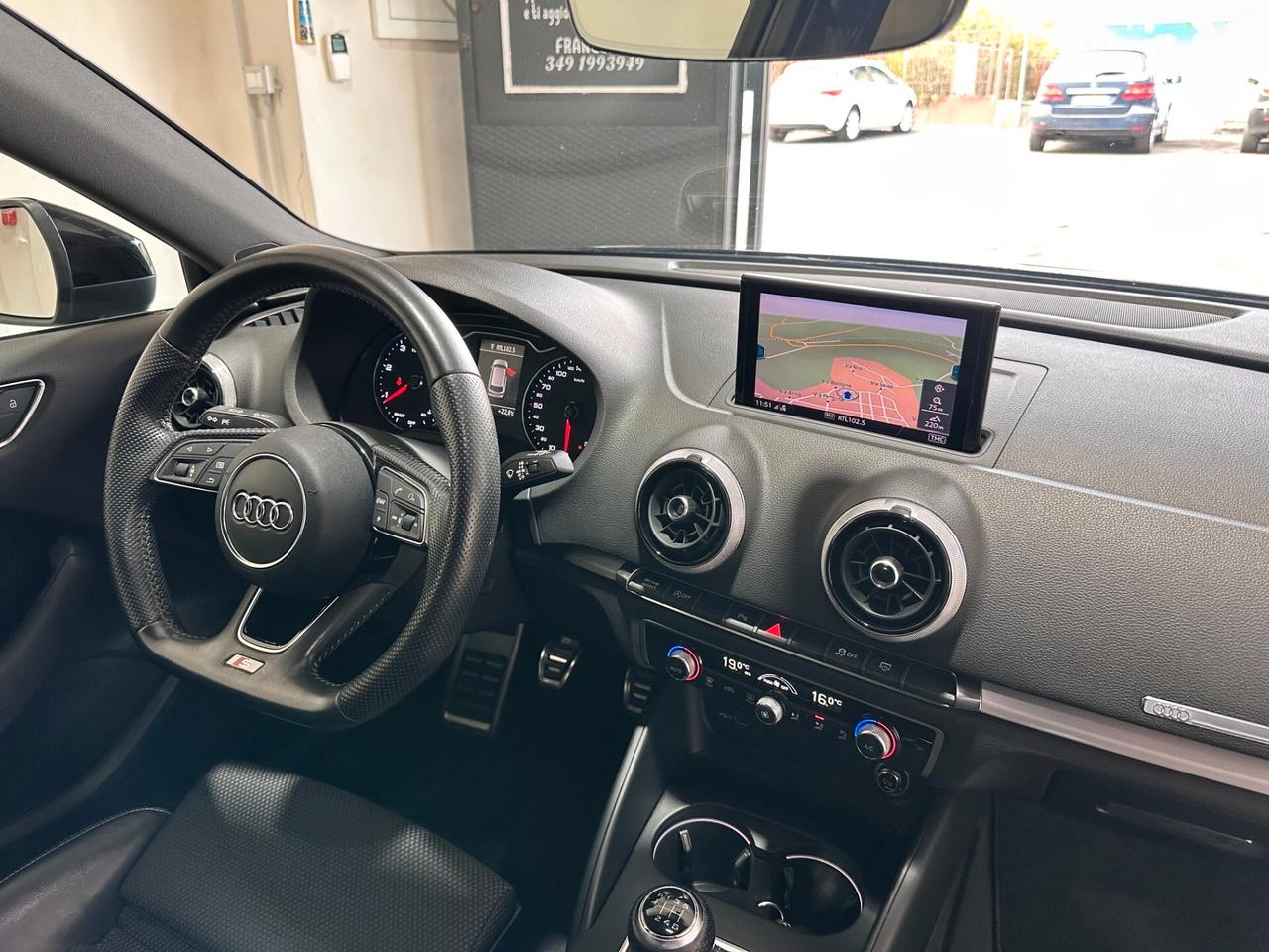Audi A3 2.0 TDI S LINE - MANUALE - DA VETRINA - FULL