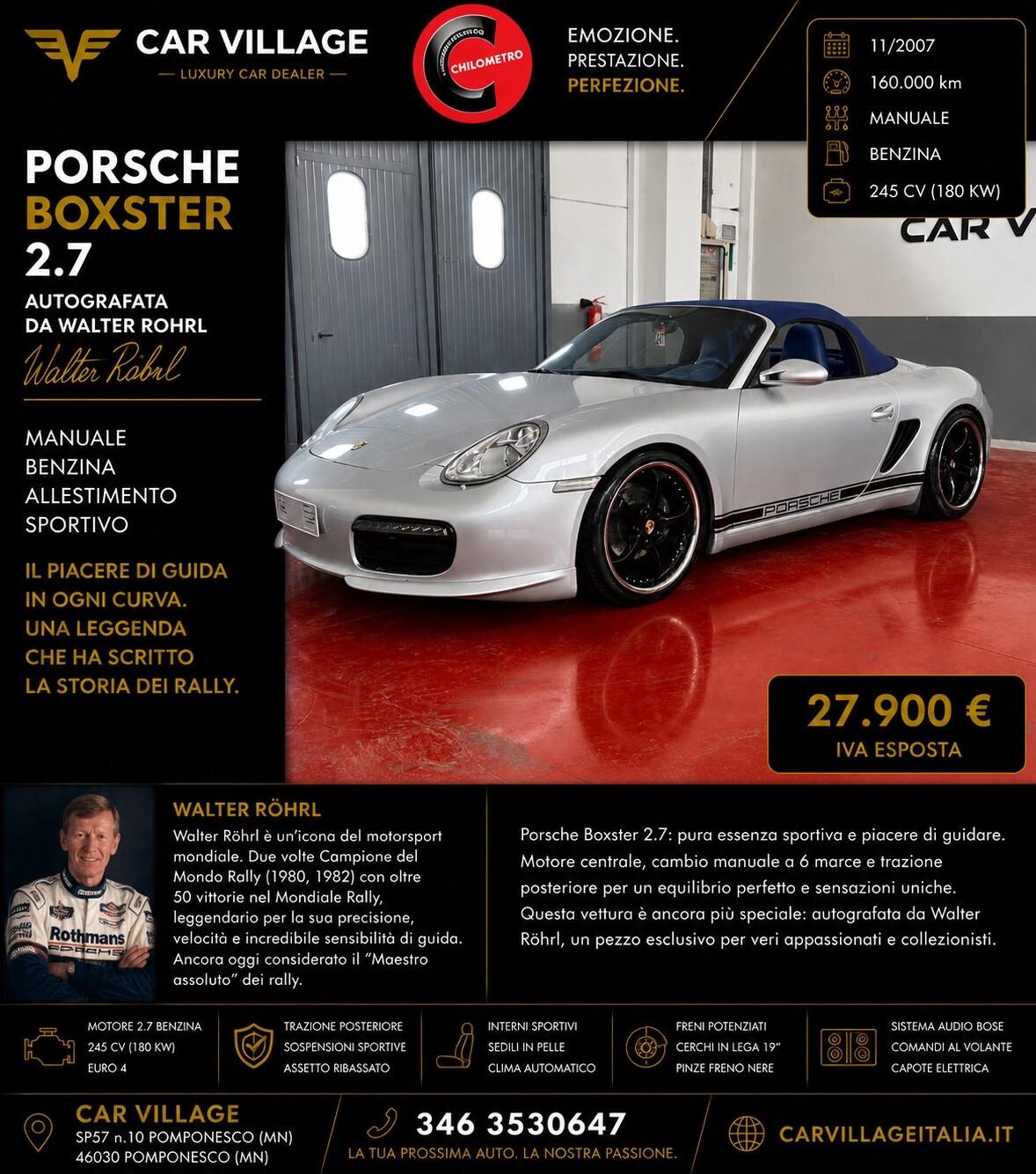 Porsche Boxster 2.7 24V