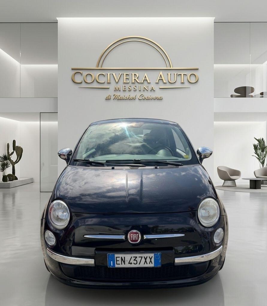 Fiat 500 1.2 Lounge tetto panoramico 2 chiavi tagliando