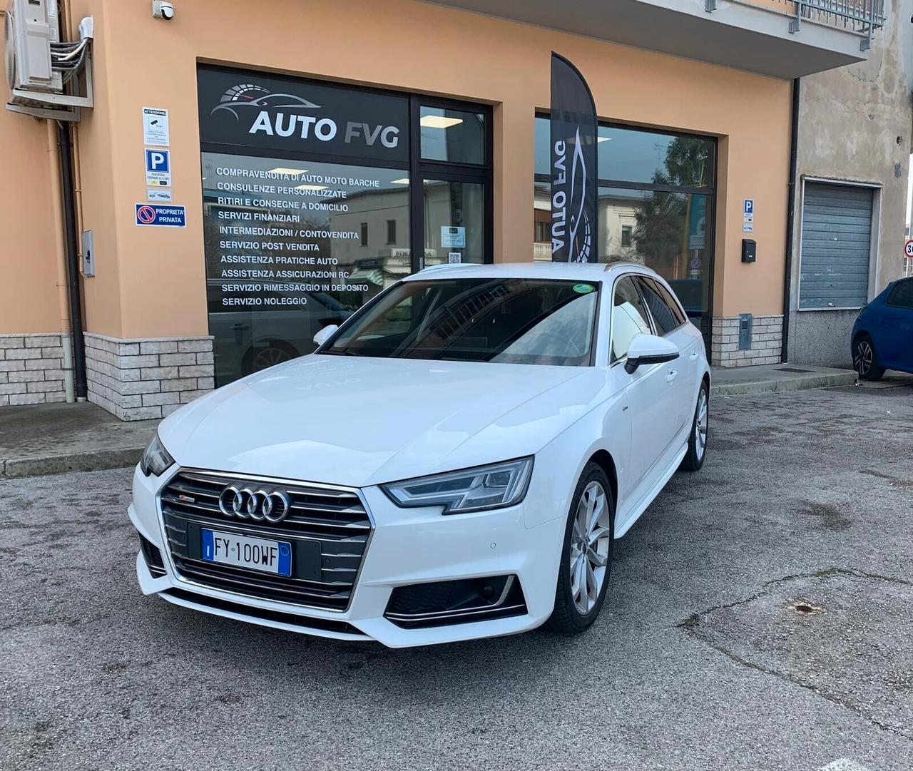 Audi A4 Avant 2.0 TDI S-tronic S-line Gancio traino Certificata