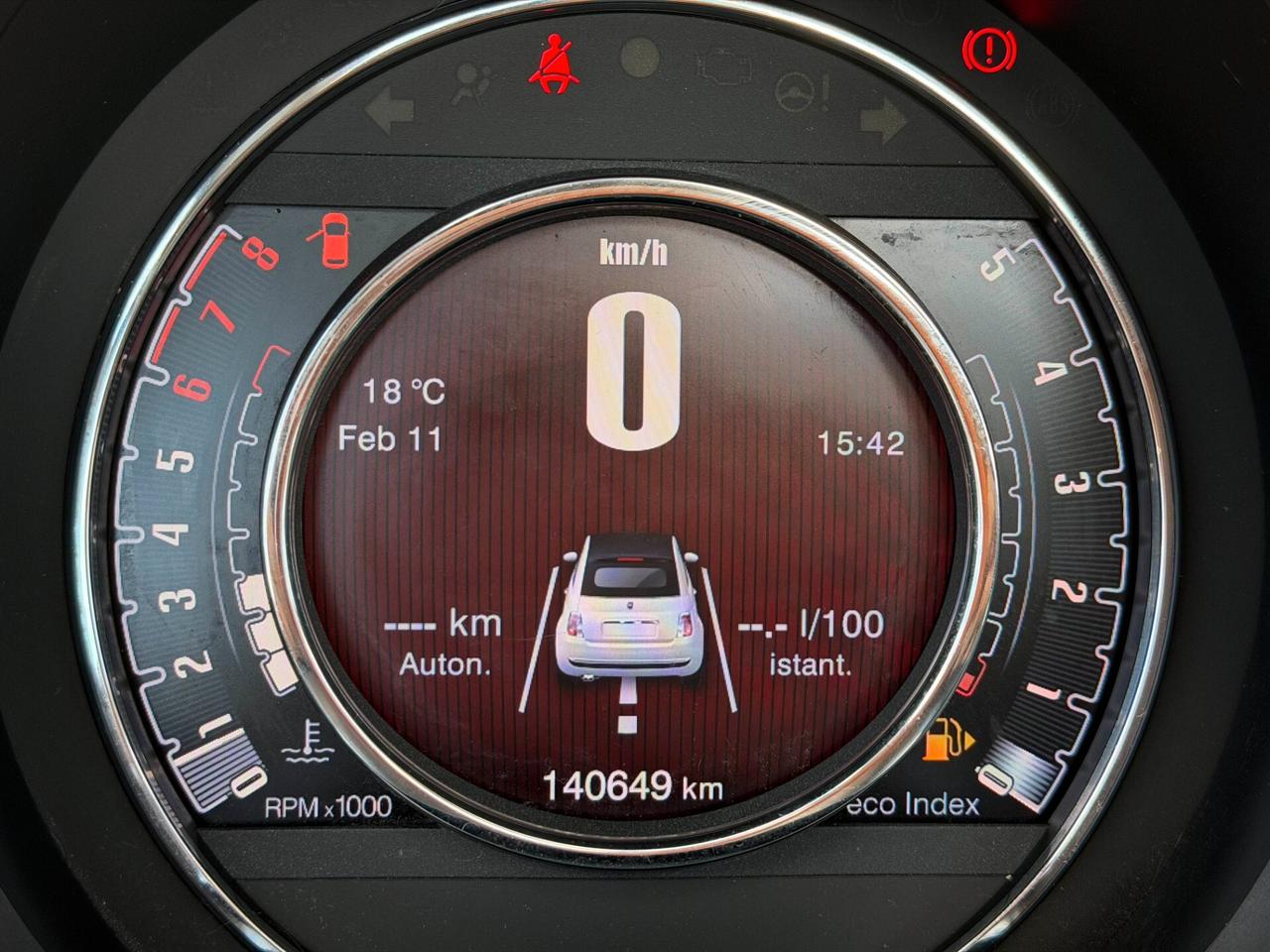 Fiat 500 C 1.2 Lounge Cabriolet NEOPATENTATI