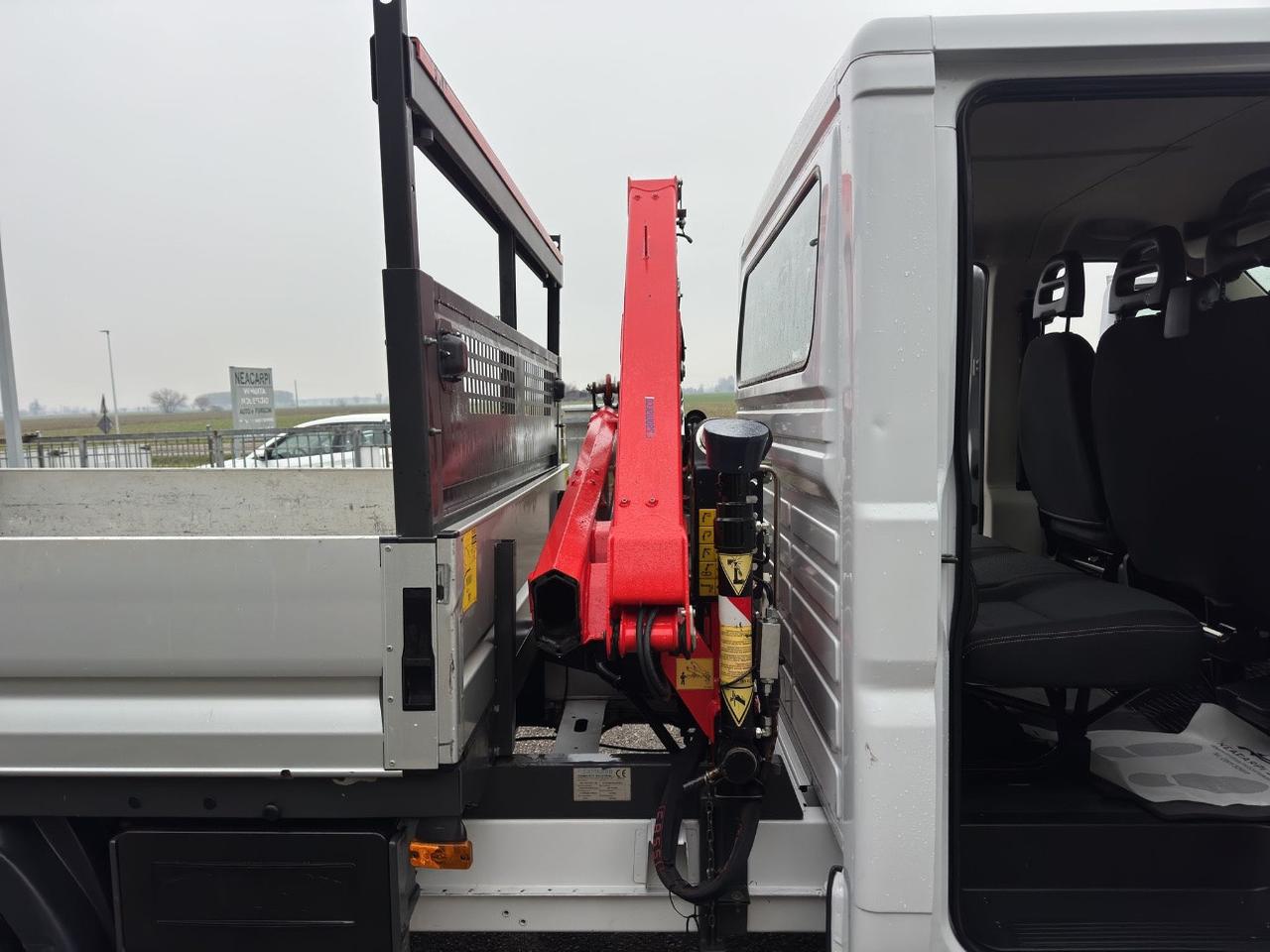 Fiat Ducato MAXI 2.3 MJT 130CV CASSONE GRU FASSI DOPPIA CABINA