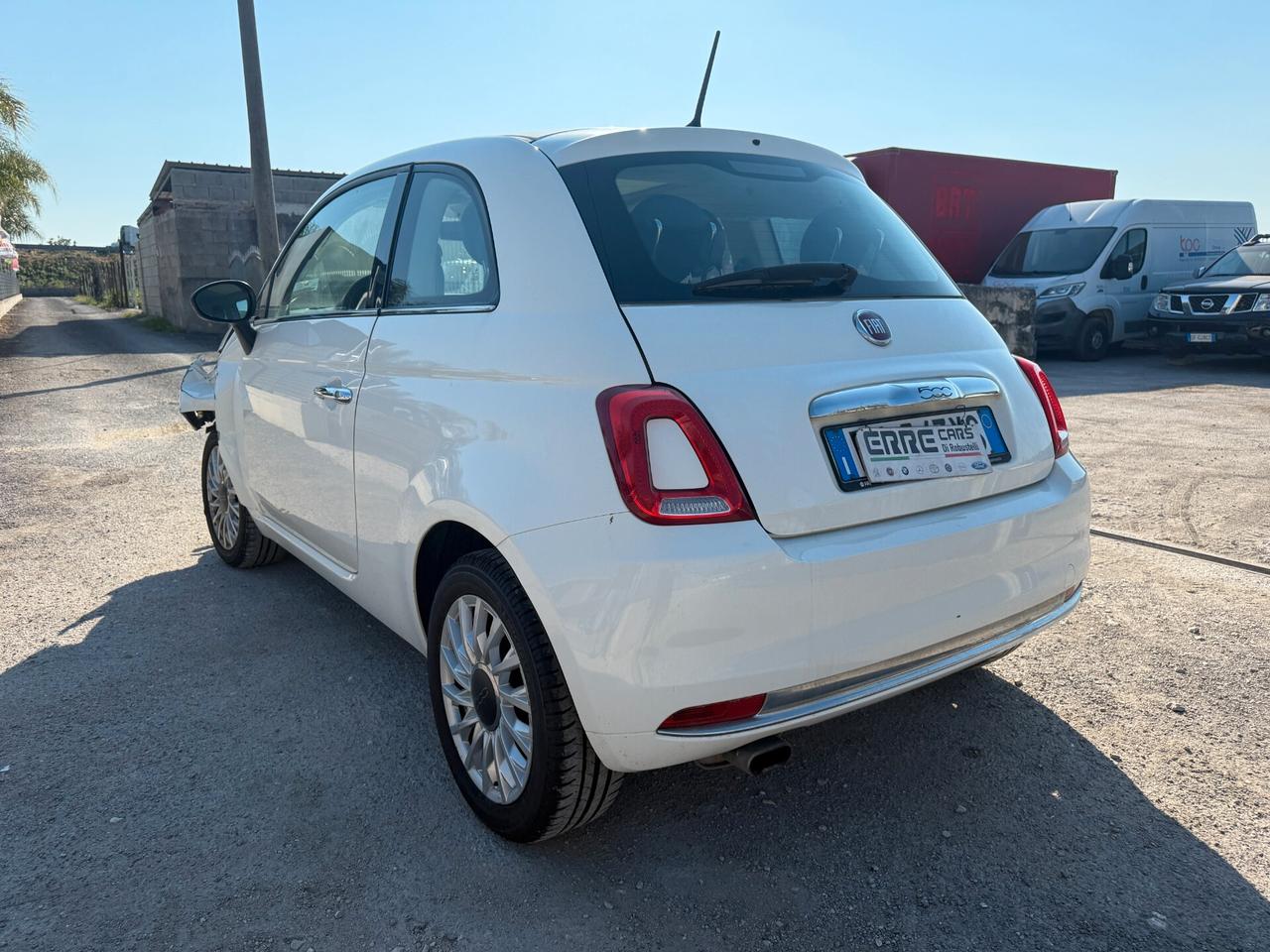 FIAT 500 LOUNGE ANNO 2017 1.2 BENZINA *SINISTRATA