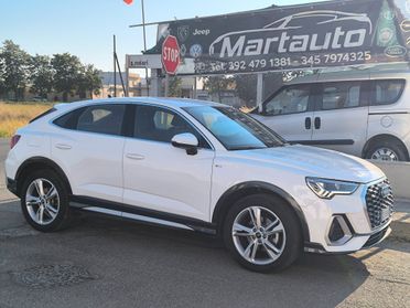 AUDI Q3 SPORTBACK S-LINE INTERNO ESTERNO 2.0 TDI 150cv 07/2