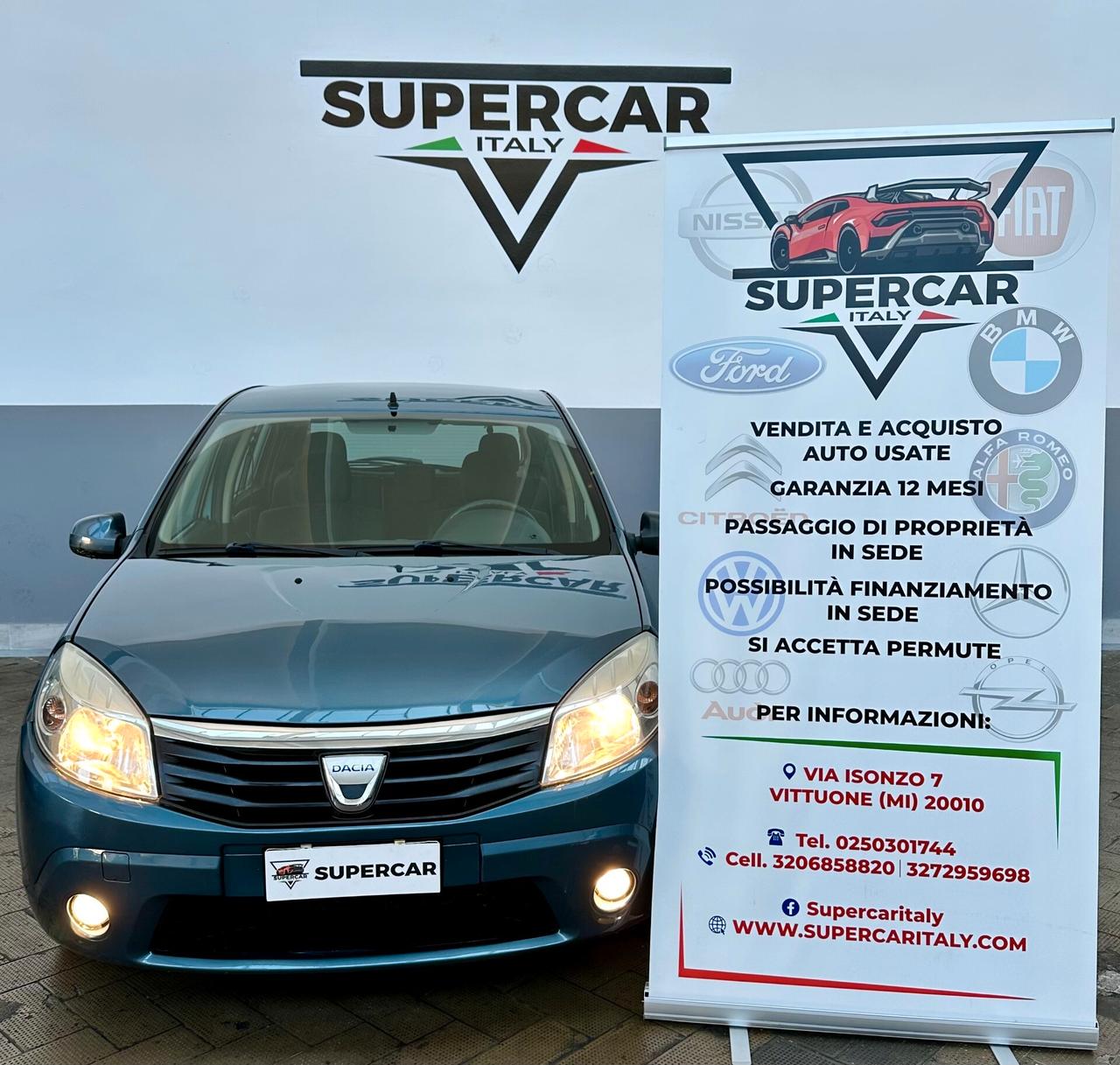 Dacia Sandero 1.4 Benz/gpl di serie, buoni condizioni generali