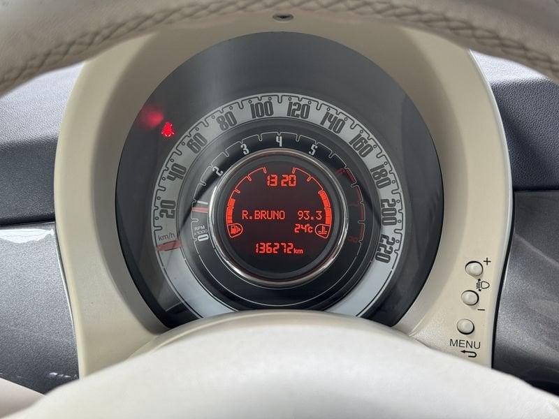 FIAT 500 1.2 Lounge 69cv NEOPATENTATI 136.000 KM