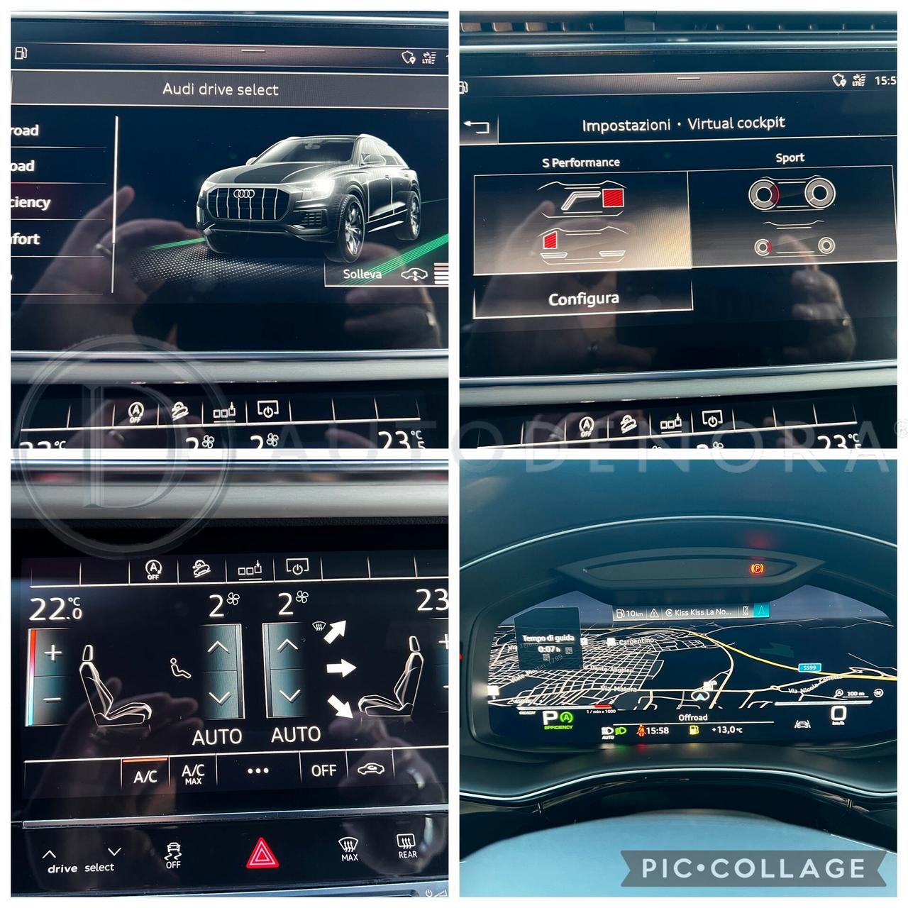 Audi SQ8 4.0 V8 435 CV Sport LED,NAVI,TETTO,CARPLAY