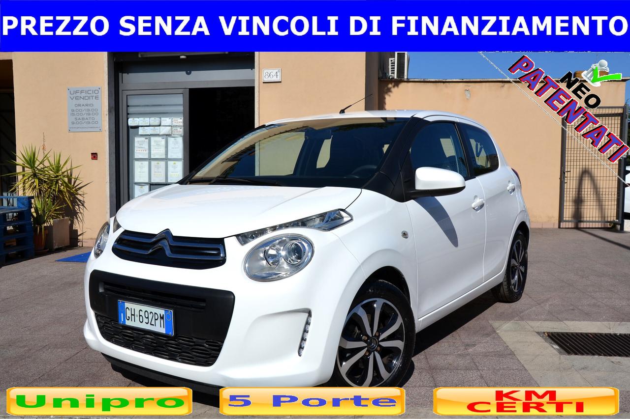 Citroen C1 1.0 VTi 72CV **PREZZO VERO**OK NEOPATENTATI**