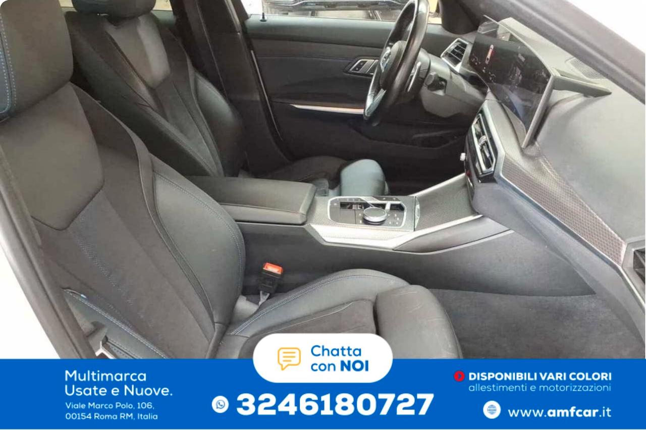 Bmw 318d 48V Msport Sw Cambio automatico Navi