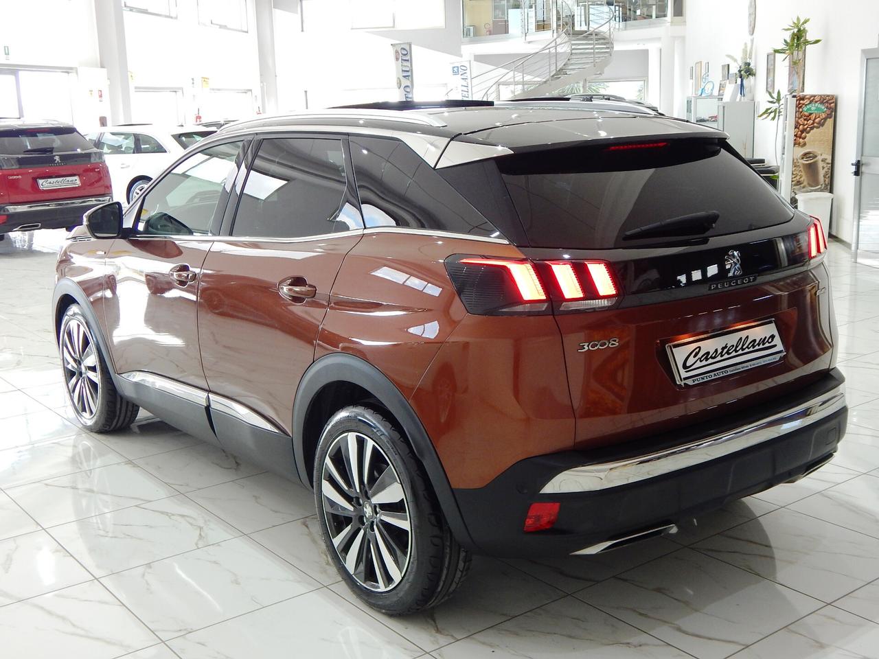 Peugeot 3008 1.5 bluehdi GT Line Aut TETTO-NAVI-PELLE-PARK