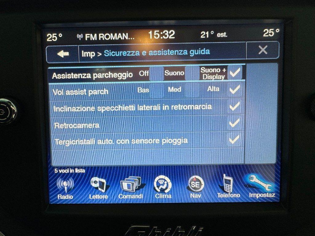 Maserati Ghibli V6 Diesel 250CV Tagliandi Maserati Stupenda