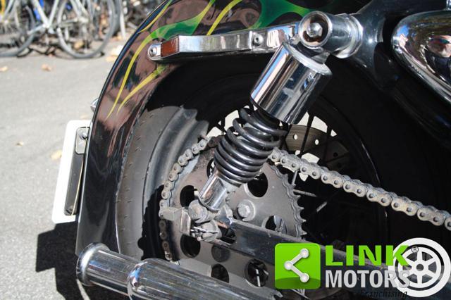 HARLEY-DAVIDSON 883 Sportster Hugger Customizzata U.S.A. ORIGINAL IMPORT