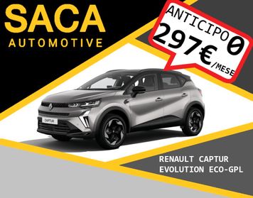 Renault Captur TCe 12V 100 CV GPL EVOLUTION